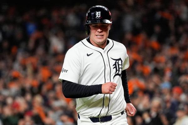 Tigers’ Kerry Carpenter out of lineup in Game 5 vs. Guardians