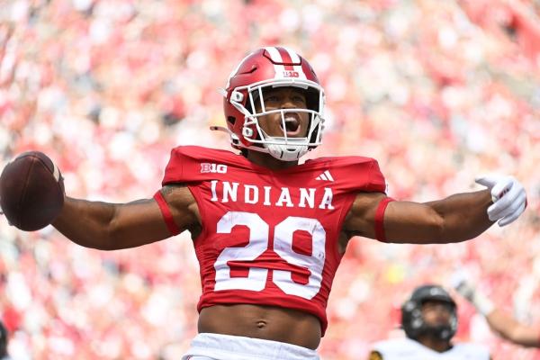 No. 23 Indiana rushes for 313 yards in win over Kennesaw State