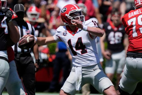 Gunner Stockton finally gets full-time chance to lead Georgia