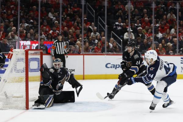 Josh Morrissey’s OT goal gives Jets strong road win over Capitals