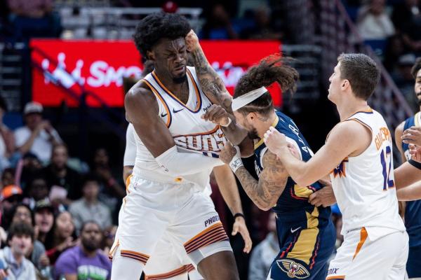Jose Alvarado, Mark Williams suspended for roles in Pelicans-Suns fight