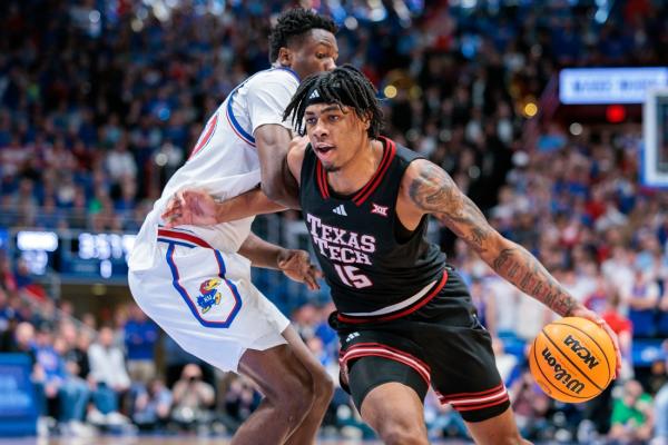 JT Toppin scores 21, lifts No. 10 Texas Tech over Kansas