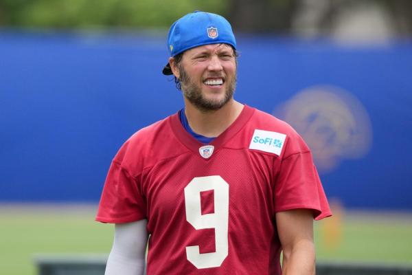 McVay: Rams QB Matthew Stafford (back) will not practice next week