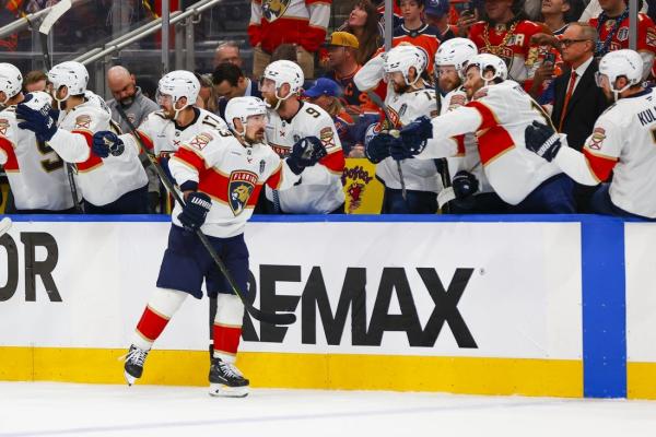 Panthers top Oilers to move one win away from second straight Cup