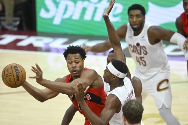 Scottie Barnes lifts Raptors over Cavaliers for 5th win in 6 games