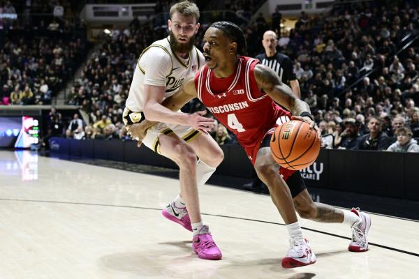 No. 7 Purdue drops second straight with home loss to No. 16 Wisconsin