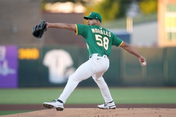 Luis Morales, A’s fire two-hitter to cap sweep of Tigers