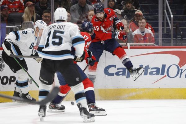 Karel Vejmelka backstops Utah to shootout win vs. Caps