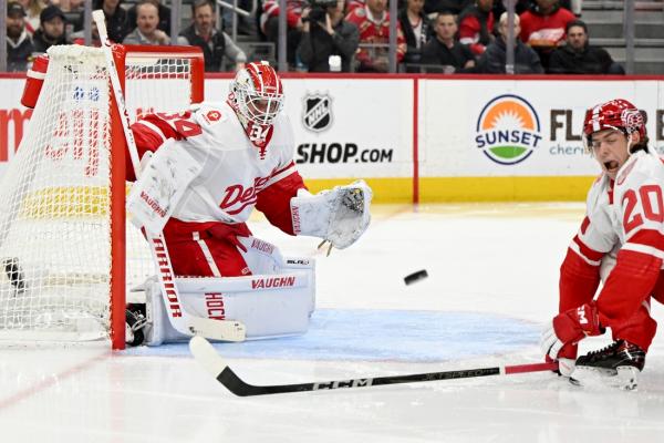 Red Wings look to break skid, battle Utah Hockey Club