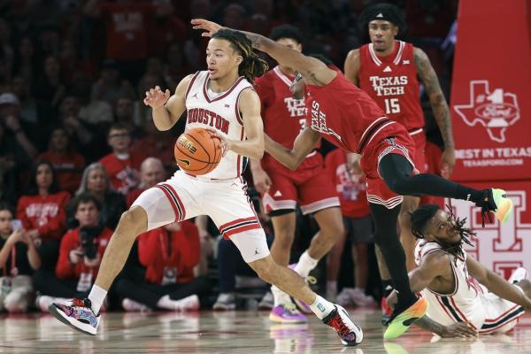 No. 7 Houston outlasts No. 14 Texas Tech in Big 12 slugfest