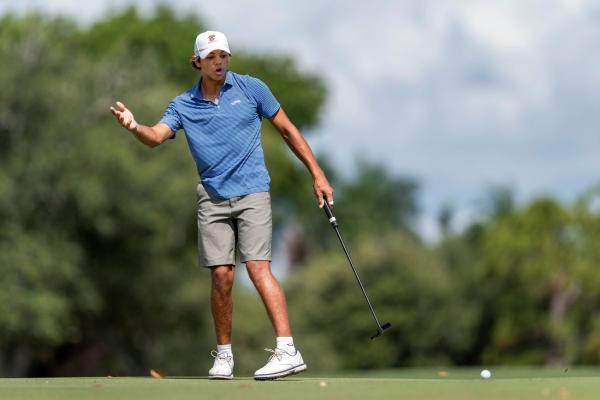 Charlie Woods out at U.S. Junior Amateur Championship