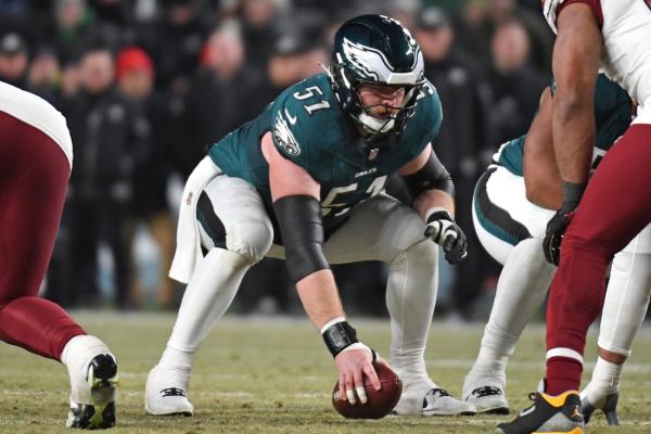 Eagles C Cam Jurgens undergoes back procedure