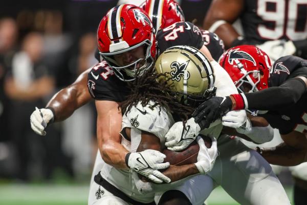 Falcons rule out LB Troy Andersen (knee) vs. Panthers thumbnail