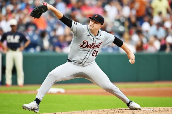 Tarik Skubal pitches around trouble, Tigers handle Guardians thumbnail