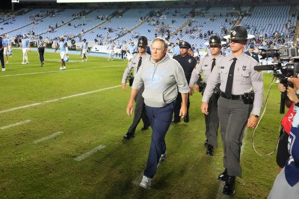 After lopsided loss, Bill Belichick-led UNC tries to regroup vs. Charlotte