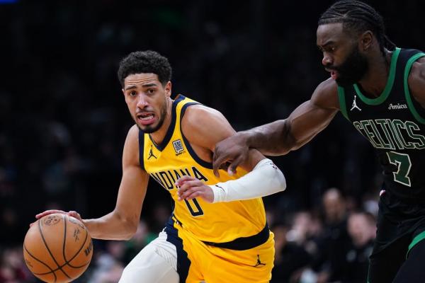 Balanced offense, late surge help Pacers slide past Celtics