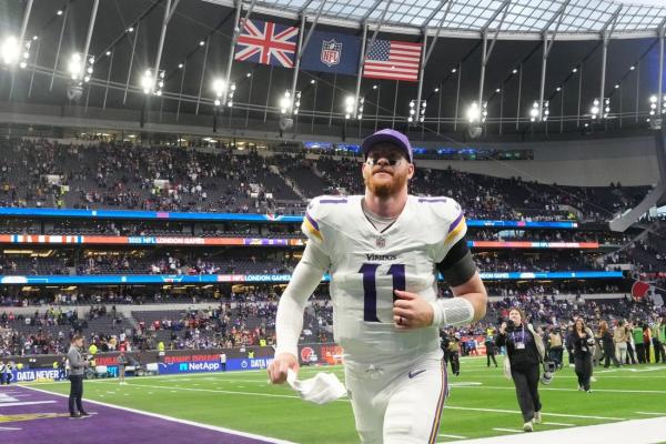 Vikings QB Carson Wentz named Week 7 starter, returns to Philly as opponent