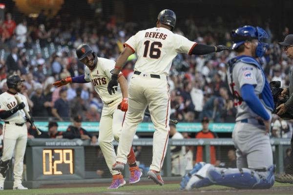 Rafael Devers’ 2-homer night sparks Giants’ rout of Cubs