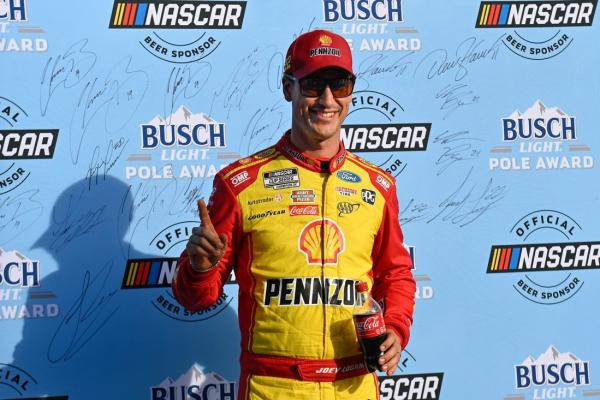 Joey Logano claims pole in New Hampshire