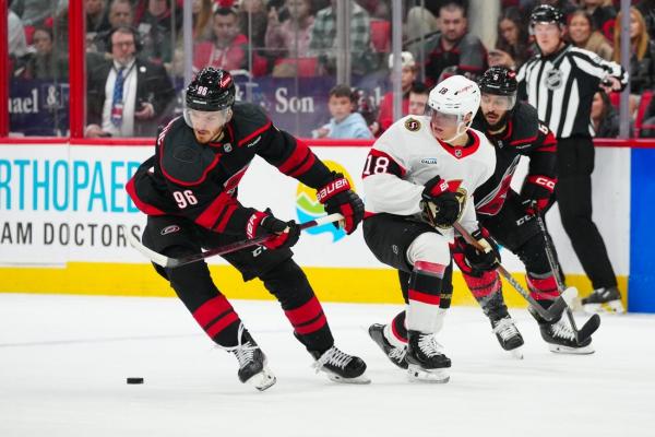 Spencer Martin notches 1st career shutout as Canes silence Senators