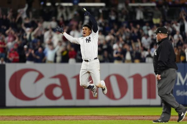 MLB roundup: Juan Soto lifts Yankees over Red Sox in 10th