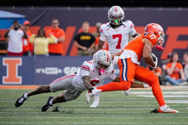 No. 23 Illinois feeling rested, prepared for rare road trip to Washington