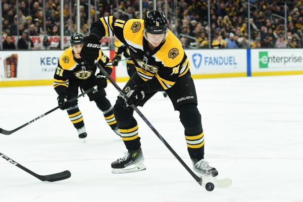 Reports: Bruins F Trent Frederic week-to-week with lower-body issue