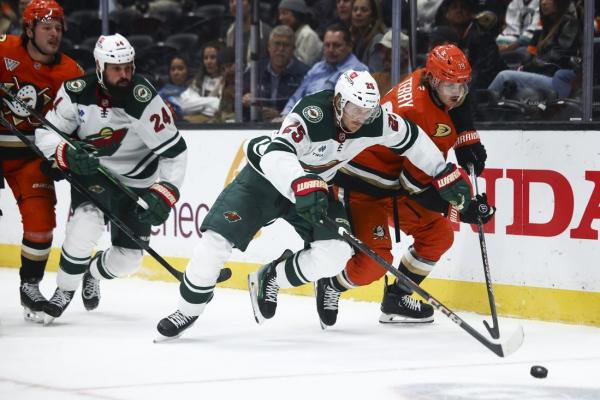 Kirill Kaprizov’s 3-point night lifts Wild past Ducks