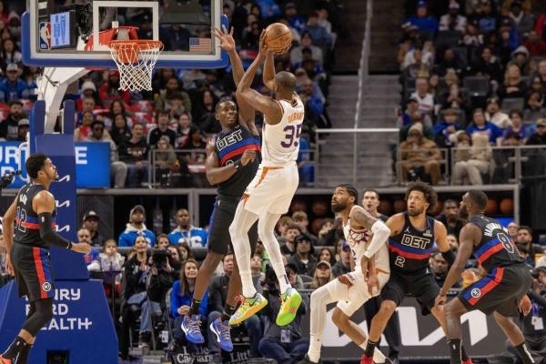 Kevin Durant’s explosive second half propels Suns past Pistons