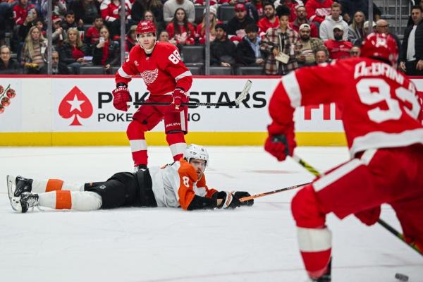 Red Wings, winners of six in a row, tangle with Kraken