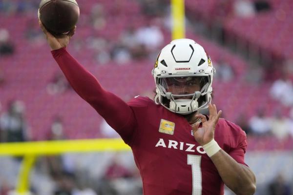 Kyler Murray’s sharp passing propels Cardinals to blowout of Jets