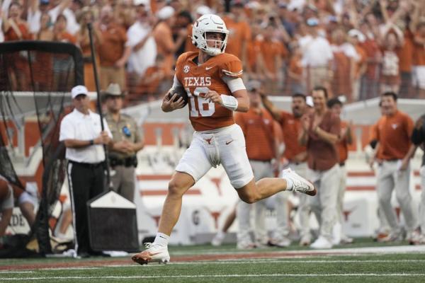 Arch Manning may get first start as No. 1 Texas faces ULM