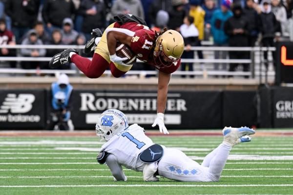 Boston College wallops North Carolina to gain bowl eligibility