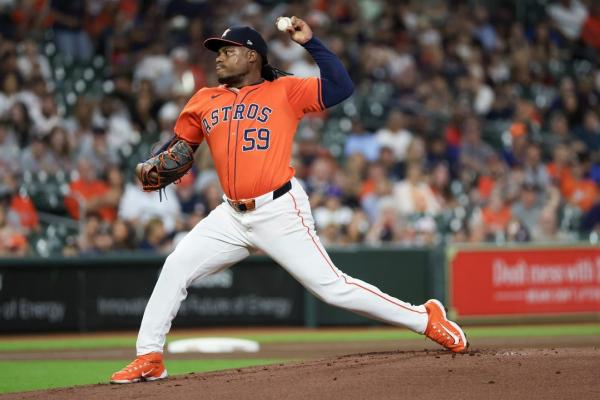 Yordan Alvarez homers twice as Astros blank D-backs