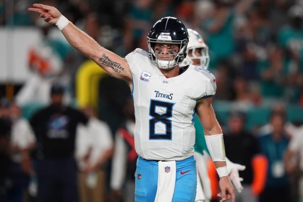 Titans QB Will Levis to start vs. Colts