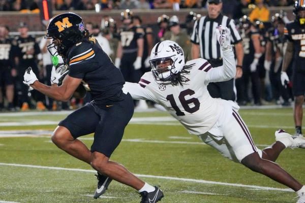Ahmad Hardy, Missouri defense overwhelm Mississippi State