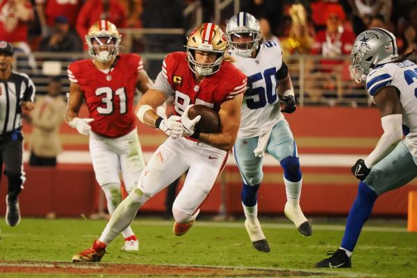 George Kittle makes 49ers history in win over Cowboys