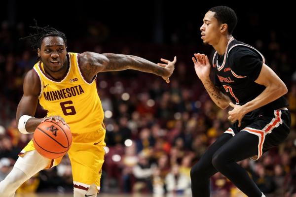 Minnesota leads from the start, routs Campbell