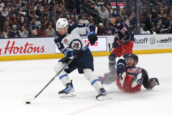 Nikolaj Ehlers’ 4-point night carries Jets past Blue Jackets