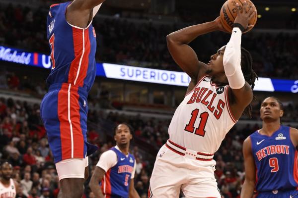 Nikola Vucevic pours in 28 to help Bulls get by Pistons