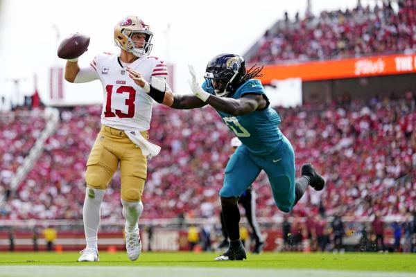 49ers QB Brock Purdy (toe) ruled out vs. Rams