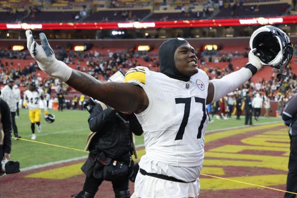 Steelers starting LT Broderick Jones (neck) placed on injured reserve