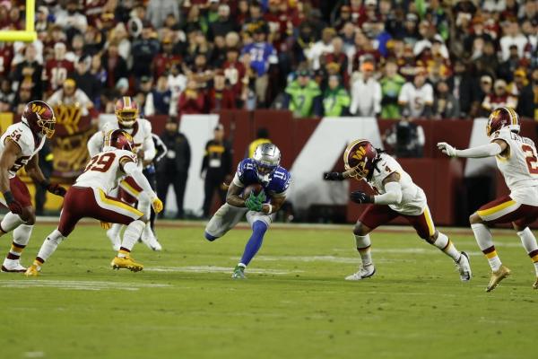 Commanders LB Frankie Luvu suspended for third hip-drop tackle violation