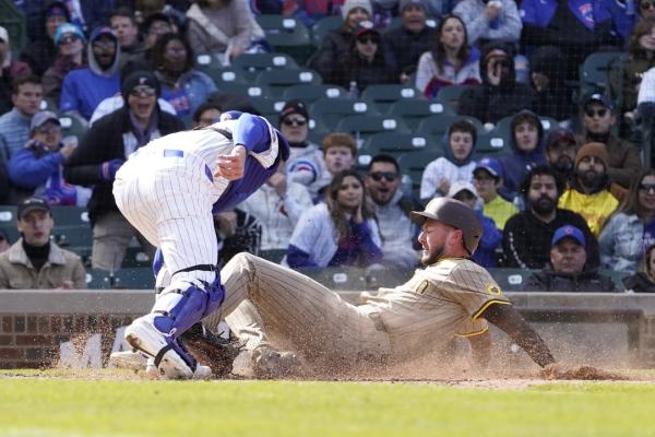 Padres push past Cubs 8-7 to avoid sweep
