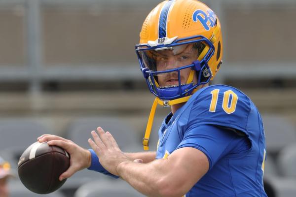 Pitt riding with QB Eli Holstein against Boston College