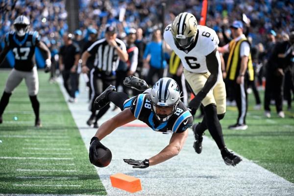 Panthers score late, hold off Saints to avenge season-opening rout