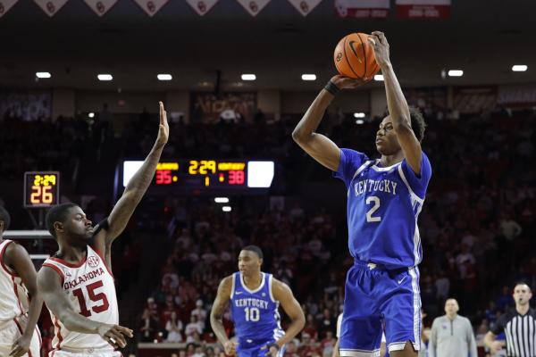 Kentucky G Jaxson Robinson (wrist) to miss rest of season