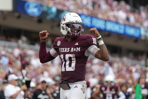 Marcel Reed shines as No. 19 Texas A&M rolls past Utah State