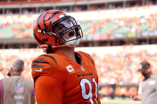 Bengals DE Trey Hendrickson (hip) active, set to play vs. Jets