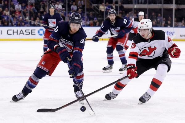 Rangers down Devils on Sam Carrick’s OT winner